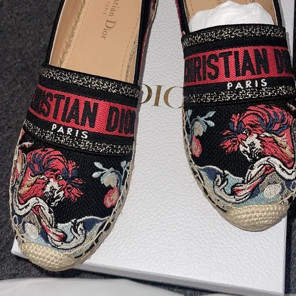 Dior Espadrilles black multicolor - Picture 5 of 8